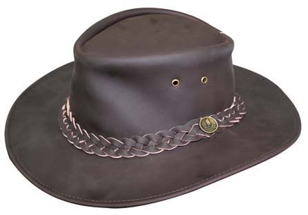 TCP1981100 Thomas Cook Bushman Leather Hat